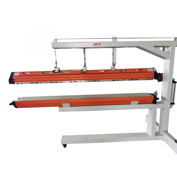 Air cool hot press for 2100 mm wide PVC PU belt